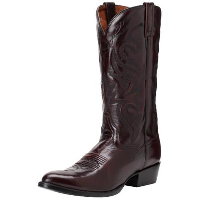 Dan Post Men's Milwaukee 13 inch R Toe Western Boot,Black Cherry,11 D US