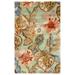 "Jaipur Living Petal Pusher Handmade Floral Green/ Multicolor Area Rug (9'6""X13'6"") - RUG100569"