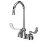 Swing Bathroom Faucet, Polished Chrome, 2 Holes, Lever Handle screenshot. Plumbing Supplies directory of Home & Garden.