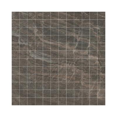 Samson 1043629 Anthology 2x2 Mosaic Floor Tile, 16.75X16.75-Inch, Brown, 1-Piece