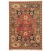 "Artemis by Jaipur Living Azra Hand-Knotted Floral Red/ Black Area Rug (5'6""X8') - RUG118591"