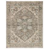 Jaipur Living Flynn Hand-Knotted Medallion Gray/ Blue Area Rug (10'X14') - RUG141978