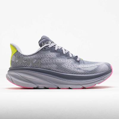 HOKA Clifton 9 GTX Women's Running Shoes Grey Skies/Foggy Grey