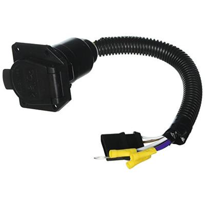 RV Designer P123, Pollack, 4-Way Flat to 7-Way RV Socket Adapter Harness