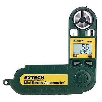 Extech 45168CP Mini Thermo-Anemometer with Built-in Compass