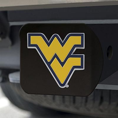 Fanmats NCAA West Virginia Mountaineers West Virginia Universitycolor Hitch - Black, Team Color, One