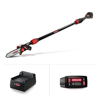 Oregon Cordless PS250-E6 Pole Saw Kit with 2.4 Ah Battery and Standard Charger