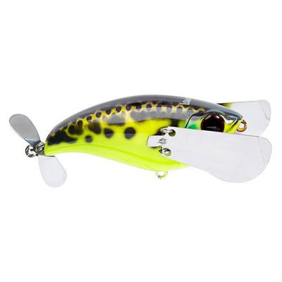 Jack All JPOMP79-YF Pompadour 79 Top Water Frog Lure, Yellow