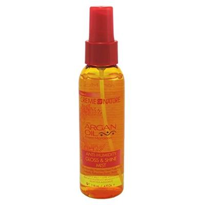Creme Of Nature Argan Oil Gloss & Shine Mist 4 Ounce (118ml) (6 Pack)