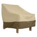 The Twillery Co.® Paulding Heavy Duty Patio Chair Cover w/ 3 Year Warranty, Polyester in Brown | 31 H x 38 W x 40 D in | Wayfair