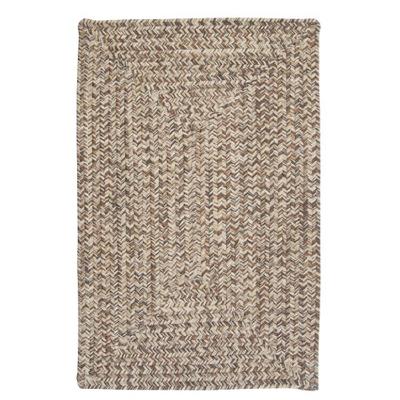 Corsica Rectangle Area Rug, 2 by 6-Feet, Storm Gray