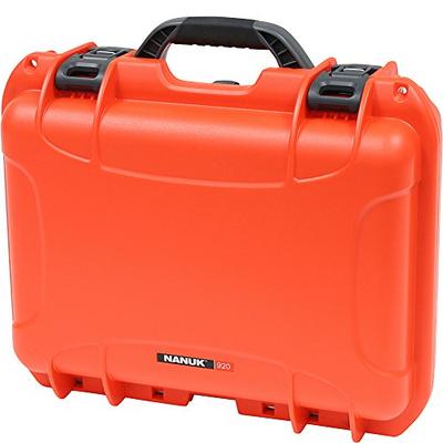 Nanuk 920 Waterproof Hard Case with Padded Dividers - Orange