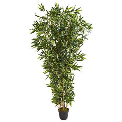 Nearly Natural 9102 6-Ft. Bamboo Artificial (Real Touch) UV Resistant (Indoor/Outdoor) Silk Trees Gr