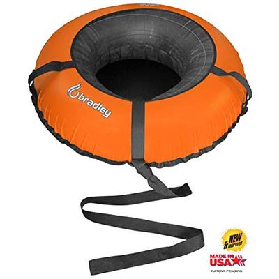 Bradley Commercial Snow Tube Sled with 48" Cover (Orange)