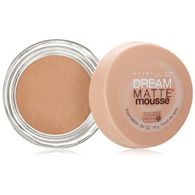 Maybelline Dream Matte Mousse Foundation, Pure Beige, 0.64 oz (Pack of 3)