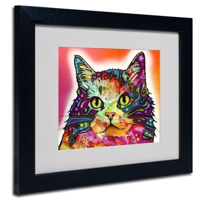 Ragamuffin Matted Artwork by Dean Russo with Black Frame, 11 by 14-Inch
