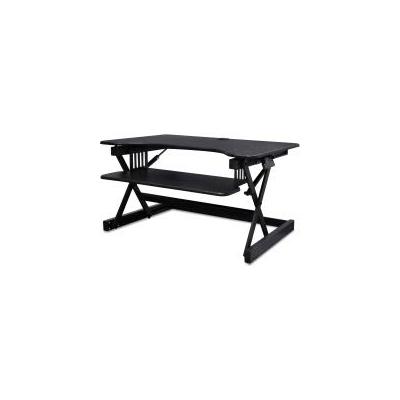 Lorell Adjustable Desk Riser Plus, Black