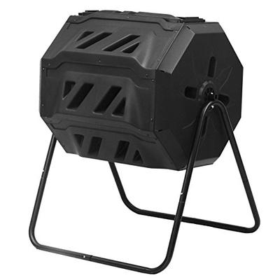 Good Ideas CW-Ecot Compost Wizard Eco Tumbler Composter, Black
