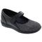 Drew Shoe Magnolia 14326 Women's Casual Shoe: Black/Silver/Stretch 7 Medium (B) Velcro