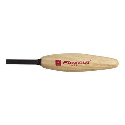 Flexcut Micro Chisel, Razor Sharp High Carbon Cutting Blade, 1/4 Inch (MT14)