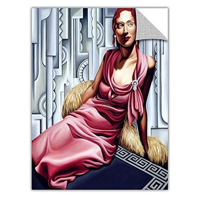 ArtWall "La Vie En Rose Removable Graphic Wall Art by Catherine Abel, 26 by 32-Inch