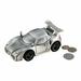 Zoomie Kids Sagers Sports Car Bank Metal in Gray | 2.25 H x 3.25 W x 6 D in | Wayfair 8F4CE2D4FCAF431397B656EB8DF9A415