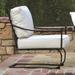 Birch Lane™ Lucier Patio Chair w/ SunbCushions in Gray | 36 H x 28 W x 36 D in | Wayfair 3201-21R-5492