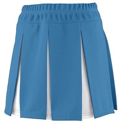 Augusta Sportswear Women's Liberty Skirt L Columbia Blue/White