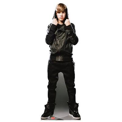 Justin Bieber My World Cardboard Cutout Life Size Standup 72" Tall SC2018