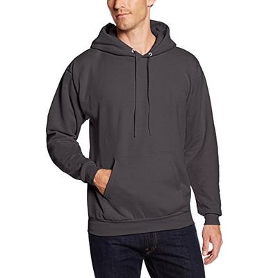 Hanes Men's Pullover EcoSmart Fleece Hoodie, Smoke Grey, 3X-Large