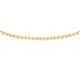 CARISSIMA Gold Unisex 9 ct Yellow Gold 0.7 mm Venetian Box Chain Necklace of Length 46 cm/18 Inch