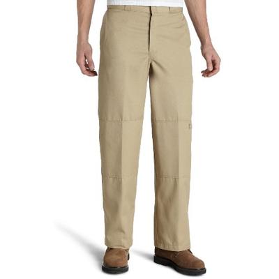 Dickies Men's Big-Tall Loose Fit Double Knee Work Pant, Khaki, 50x30