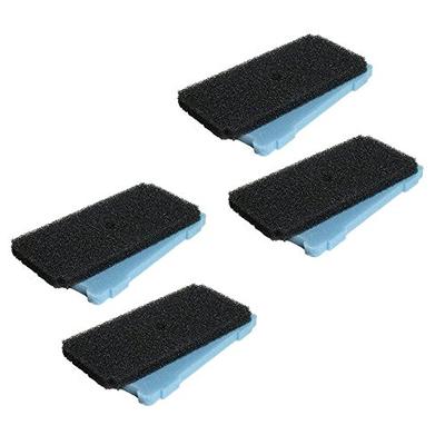 HQRP 4-Pack Coarse and Fine Pre-Filter Pads for Sunterra 320106 337106 Pump Pre-Filter Box, Blue and