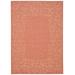 "Courtyard Collection 6'-7"" X 9'-6"" Rug in Terracotta And Beige - Safavieh CY5139A-6"