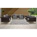 Amalfi 6 Piece Outdoor Wicker Patio Furniture Set 06w in Grey - TK Classics Amalfi-06W-Gld-Grey