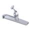 Kingston Brass FB0571 8-Inch in Spout Reach Columbia 8-Inch Kitchen Faucet Without Sprayer, Polished