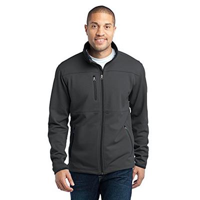 Port Authority Men's Pique Fleece Jacket. F222 L Graphite