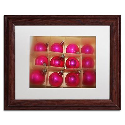 Happiness Artwork by Patty Tuggle Wood Frame, 11 by 14-Inch, White Matte