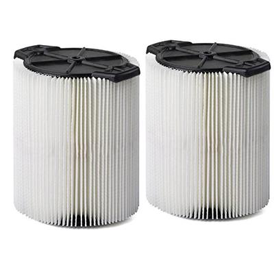 Multi-Fit Wet Dry Vac Filters VF7816TP Standard Wet Dry Vacuum Filters (2-Pack - Shop Vacuum Cleaner