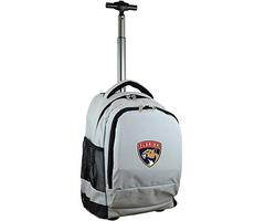 Denco NHL Florida Panthers Expedition Wheeled Backpack, 19-inches, Grey