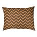 Tucker Murphy Pet™ Chelan Hand Drawn Chevron Pattern Outdoor Dog Pillow Polyester in Indigo | 6 H in | Wayfair C8471FC3E1E548519FF1B7752134790C