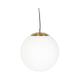 Qazqa - ball hl - Suspension - 1 lumière - ø 400 mm - Blanc - Moderne, Design - éclairage intérieur