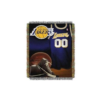The Northwest Company Officially Licensed NBA Los Angeles Lakers Vintage Woven Tapestry Throw Blanke