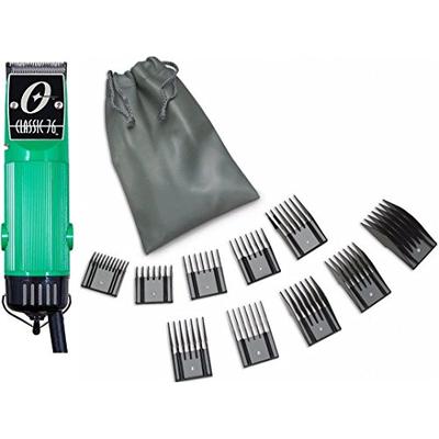 New Oster Classic 76 Green Color Limited Edition Hair Clipper +10 PC Comb Set