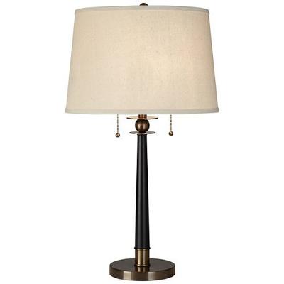 Kathy Ireland by Pacific Coast City Heights Table Lamp in Black