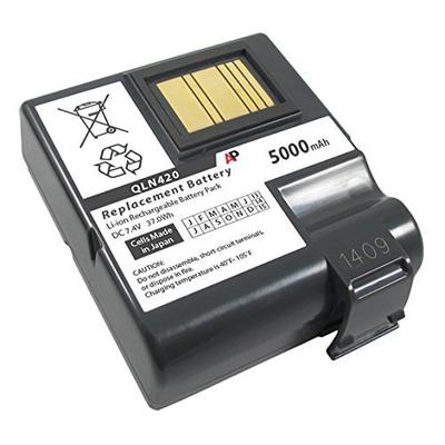 Artisan Power Zebra QLn420 Printer: Replacement Battery. 5000 mAh