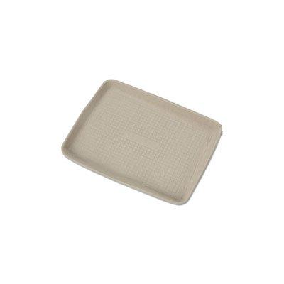 Chinet StrongHolder Molded Fiber Food Trays, 9 x 12 x 1, Beige, 250/Carton