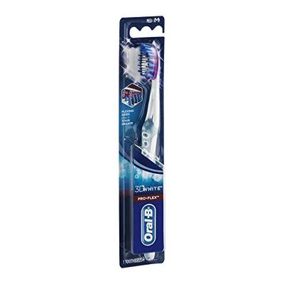 Oral-B 3D White Pro-Flex Toothbrush Medium 2pk (Style May Vary)