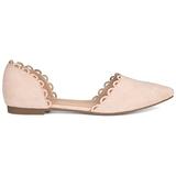 Brinley Co. Womens Scalloped Flat Nude, 12 Regular US screenshot. Shoes directory of Clothing & Accessories.