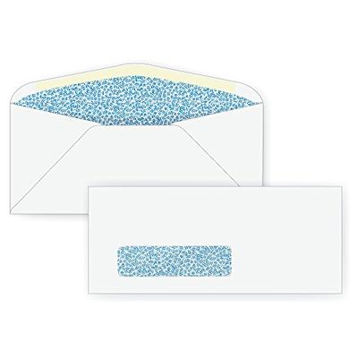 #9 Window Envelope - Blue Inside Tint - 24# White (3 7/8 x 8 7/8) - Window Envelope Series (Box of 1